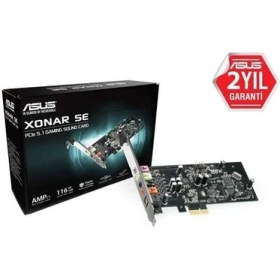 Resim Asus PCIe 1X Xonar SE 5.1 Gaming 24bit Ses Kartı 