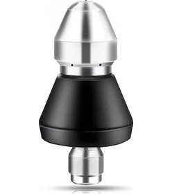 Resim Dofolink Stainless Steel 1/4 Hızlı Bağlantılı Yüksek Basınçlı Boru Temizleme Aleti - 1 Ön 6 Arka Fıçı, Tıkanıklıkları Açma Ve Etkili Temizleme 