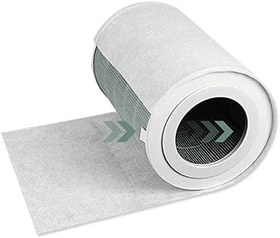 Resim Faf Fresh Air Filter 10 Adet Xiaomi Smart Purifier 1/2H/2C/2S/3H/3C/Pro/ProH/4/4 Lite/4Pro/F1 İle Uyumlu Filtre Üstüne Tüy ve Toz Tutma Elektrostatik Elyaf Pamuk Ön Filtre (Xiaomi Pro H Compatible) 