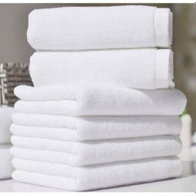Resim Otel Tipi 50x90 Yüz Havlusu Beyaz - Wvna-65819 Renkli 