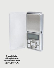 Resim Gld-spt- Mavi Işıklı Lcd Ekranlı Hassas Tartı Terazisi 