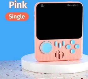 Resim Mini G7 oyun konsolu 3.5 inç yüksek çözünürlüklü ekran oyuncu bağlı TV 666 oyun 