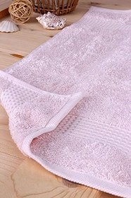 Resim %100 Pamuk 4'Lü 40X60 El Havlusu PEMBE 