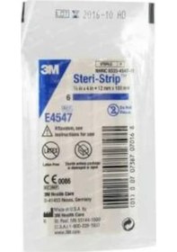 Resim 3M Steri-Strip Dikiş Bantları 12Mm x 100Mm 6 Adet 