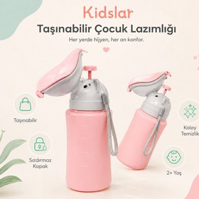 Resim Kidslar Taşınabilir Çocuk Lazımlığı - Kız 