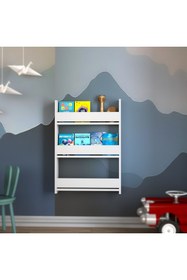 Resim Missia Mobilya Velletri 90 cm Montessori Kitaplık 