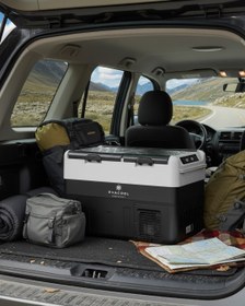 Resim Evacool EVA55AX 12/24V 50 Litre Kompresörlü Oto Buzdolabı 