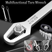 Resim 1 adet Universal Çift Başlı Torx Anahtar ile Aracınızın Aracınızı Yükseltin - 3-17mm'ye kadar ayarlanabilir! 