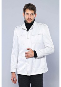 Resim Pamuk Krem Trençkot - Wessi Krem 