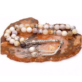 Resim Dentritli Opal Taşı Tesbih 8 Mm 