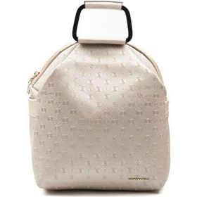 Resim Silver Polo Sp771 Kadın Sırt Çantası Logolu Bej-s.bej 