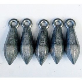 Resim Olta Kurşunu 75 Gram Piramit 5 Adet 