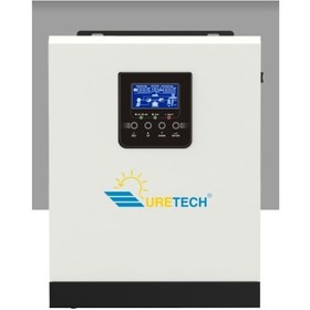 Resim Uretech 1Kva 1Kw 1000 Watt W Tam Sinüs Akıllı İnverter 12V-220V İnvertör 