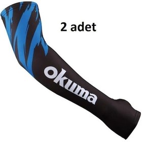 Resim Okuma Black Motif Sleeves L Beden Kolluk 2 Adet Çok Renkli 