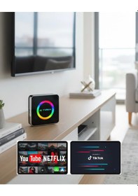 Resim Android Auto Carplay Kablosuz Bağlantı Sağlayan Araç Adaptörü 