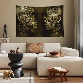 Resim Mechanic Lovers / Steampunk Duvar Örtüsü - 60 cm x 90 cm 