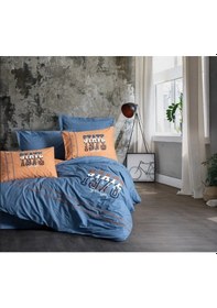Resim Cotton Box Mood Nakışlı Ranforce Çift Kişilik Nevresim Takımı State Tarçın 8680108071151 Çok Renkli 