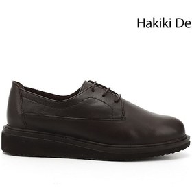 Resim Gönderi R Kadın Kahve Antik Bağcıklı Dolgu Taban Hakiki Deri Ayakkabı Gdza13424074 Kahverengi 