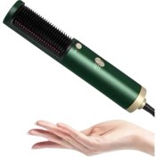 Resim Fön Tarak Saç Düzleştirici Saç Kurutma Makinesi Sıcak Hava Fırçası 