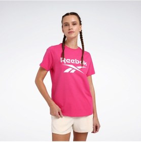 Resim Reebok New Id Reg Tee Kadın Pembe Tişört Pembe 