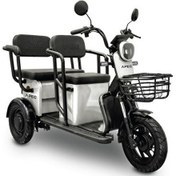 Resim Apm5 Elektrıklı Moped Sedeflı Beyaz 