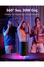 Resim Anker Soundcore Glow Taşınabilir Hoparlör Kırmızı - A3166 