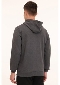 Resim Kinetix Mr Rjn387 Fz Hd 4pr Gri Erkek Eşofman Üstü Gri 
