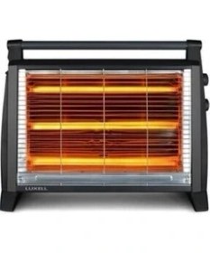 Resim Luxell LX-2831 Buharlı Quartz Isıtıcı 1800 W Portatif Kullanım İçin Ayarlanabilir Termostat 