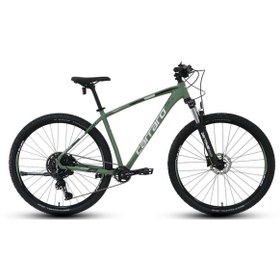 Resim Daytona 910 10-vites Full Shimano Hidrolik Disk Fren Dağ Bisikleti 29 Jant Bambu - 48 Kadro Yeşil 