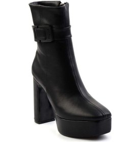 Resim Siyah Kadın Bot & Bootie K02227175009 Siyah 