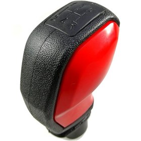 Resim Behin Dizayn CITROEN C5 Vites Topuzu Spor Kırmızı Çerçeve Kapak 96738471VV 