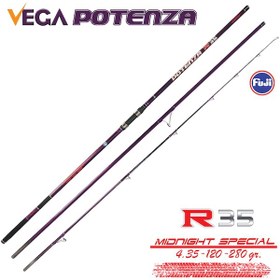 Resim Vega Potenza R35 Surf 4,35 Mt 120-280 Gr Olta Kamışı 