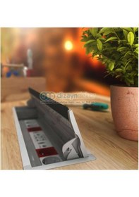 Resim Masa Üstü Usb Hızlı Şarjlı Data Prizi 10.1100/20 