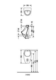 Resim Serel Tek Parça Pisuvar 0139Azs110H 