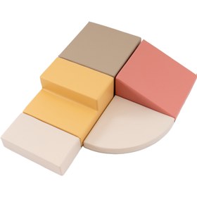 Resim IGLU Yumuşak Aktivite ve Oyun Seti - Corner Climber - Pastel 