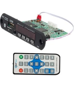 Resim Magicvoice Mp5 Usb-Sd-Mmc-Bluetooth 12V-500MA Kumandalı Oto Teyp Çevirici Dijital Video Player Board 