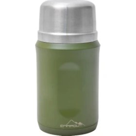 Resim Nurgaz Campout Çift Katmanlı Yemek Termosu 600 ml Yeşil 