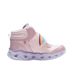 Resim Skechers Heart Lights Kız Çocuk Pembe Bot 