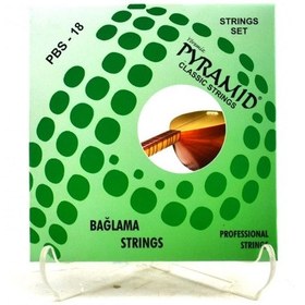 Resim Pyramid 0.18 Numara Profesyonel Kısa Sap Bağlama Tel Seti 