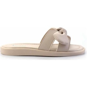 Resim Bej Bej Kadın Terlik K04875050809 Bej 