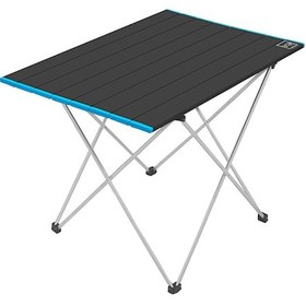 Resim Box&Box Alüminyum Katlanabilir Kamp ve Piknik Masası 47 x 66 x 51 Cm Siyah 