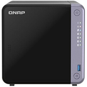 Resim Qnap TS-432X-4G004 4 GB RAM 2x2 TB HDD 4x3.5" SATA Desteği RAID(0) NAS Depolama Ünitesi 