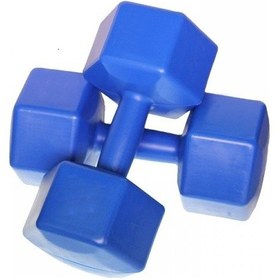 Resim 10 KG Dambıl Seti Plastik Dambıl Seti 