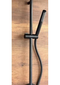 Resim Artema A45725 Artema Siyah Sürgülü Duş Takımı Matt Black 