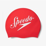 Resim Speedo Slogan Unisex Kırmızı Yüzücü Bonesi - 8-0838514614 Kırmızı 