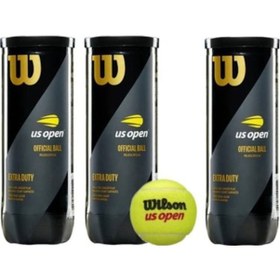Resim Wilson 3 Kutu Wilson Us Open Tenis Topu 
