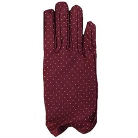 Resim AyrStore Bordo Renk Puanlı Çocuk Eldiveni 