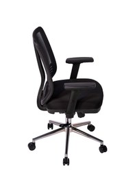 Resim Ofisbazaar Up Fileli Çalışma Koltuğu Ergonomik Şef Ve Toplantı Koltuğu Siyah Fileli Siyah 