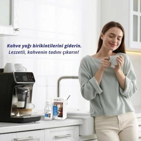 Resim Antı-Calc 100 ml - Espresso Makinesi, Kahve Makinesi Kireç Çözücü, Her Tür Kahve Makinesi ve Su Isıtıcısı Için Sıvı Kireç Çözücü 