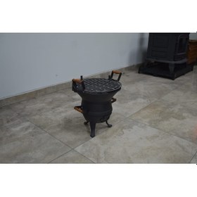 Resim Fs-401 Yuvarlak Döküm Mangal 